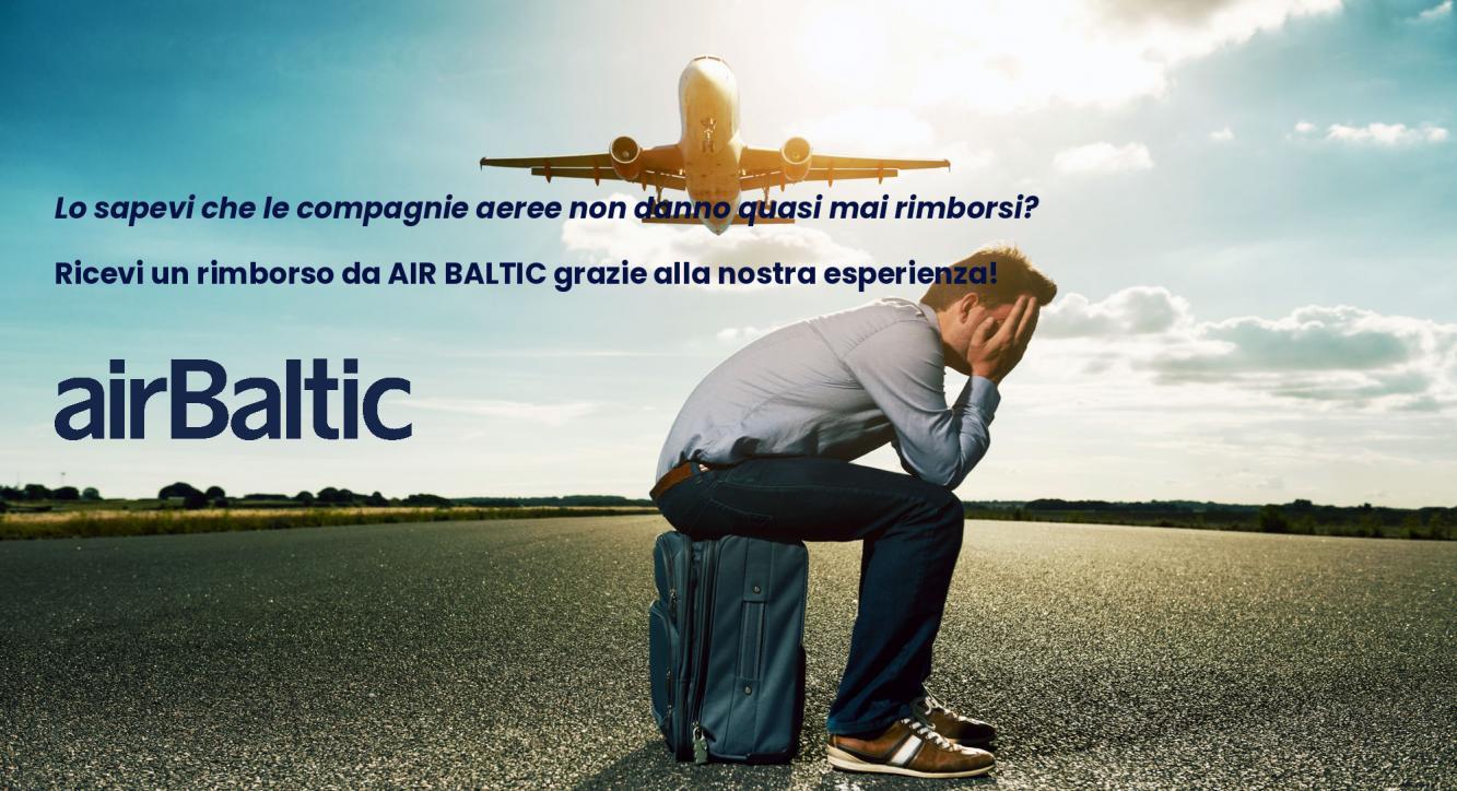 rimborso voli air baltic